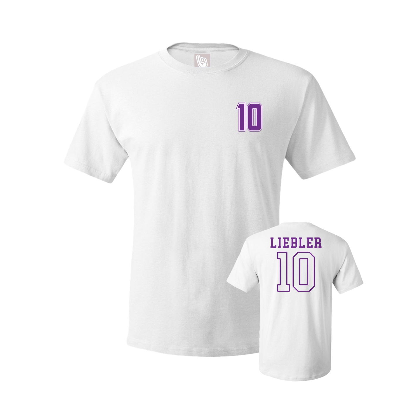 Tee — Chest Back in White
