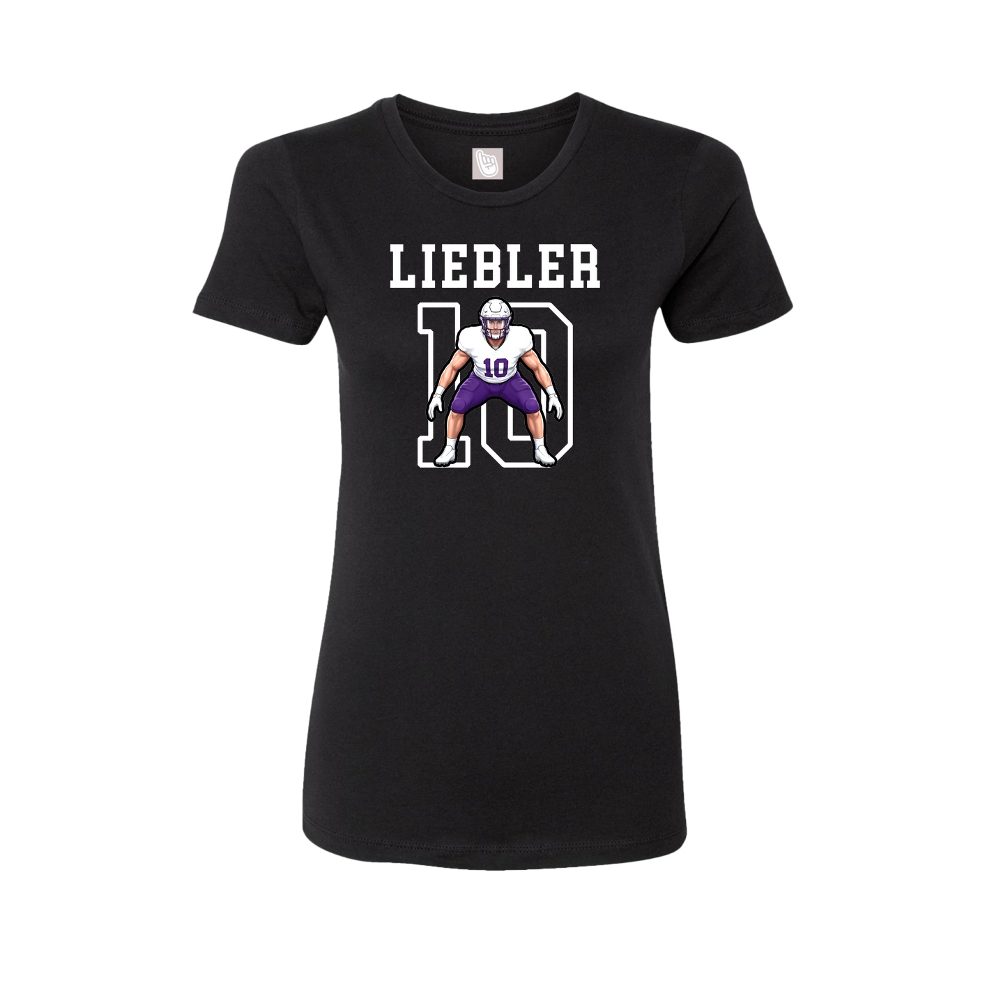 Fitted Women's Tee — Shirsey in Black