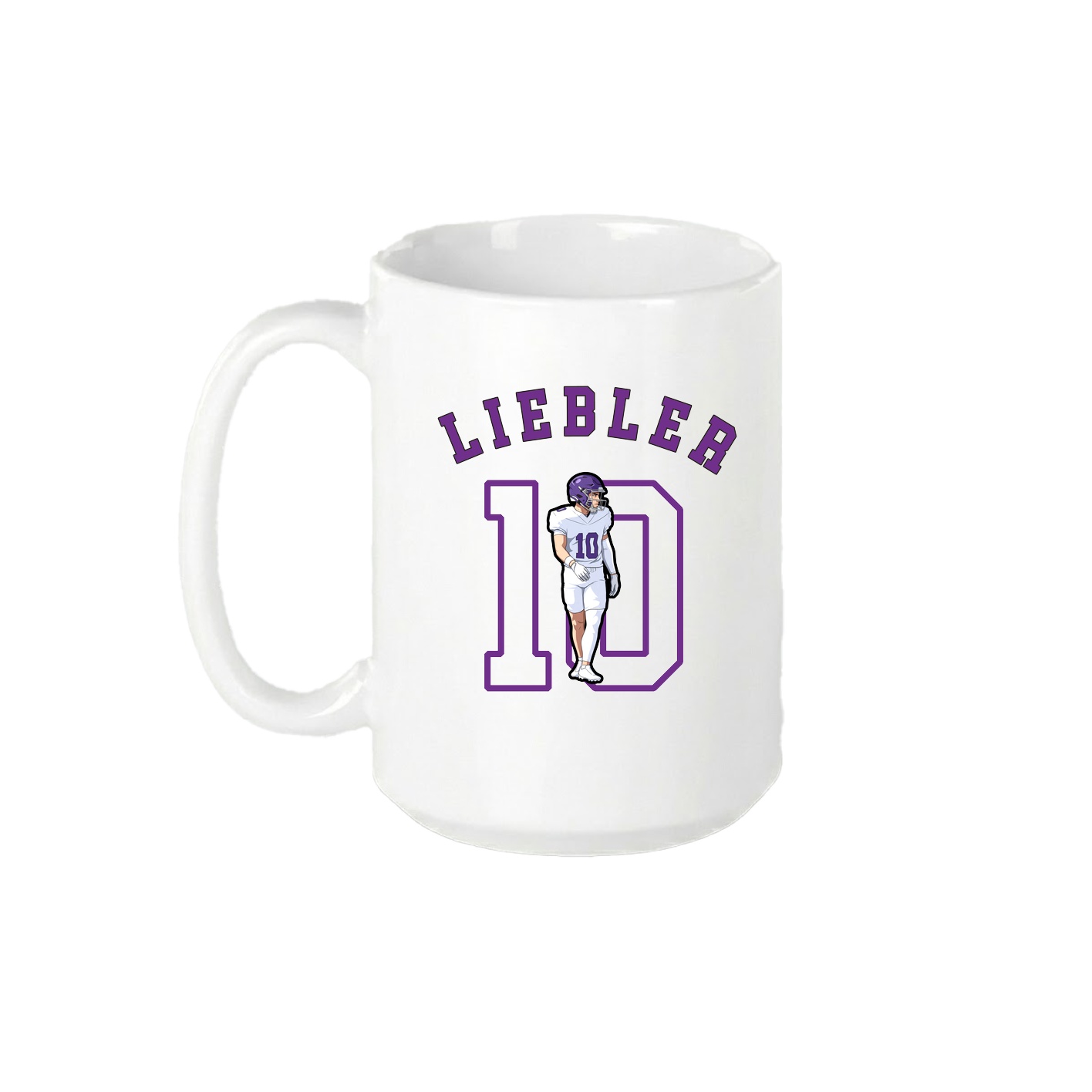 15oz Coffee Mug — Shirsey Arch in White