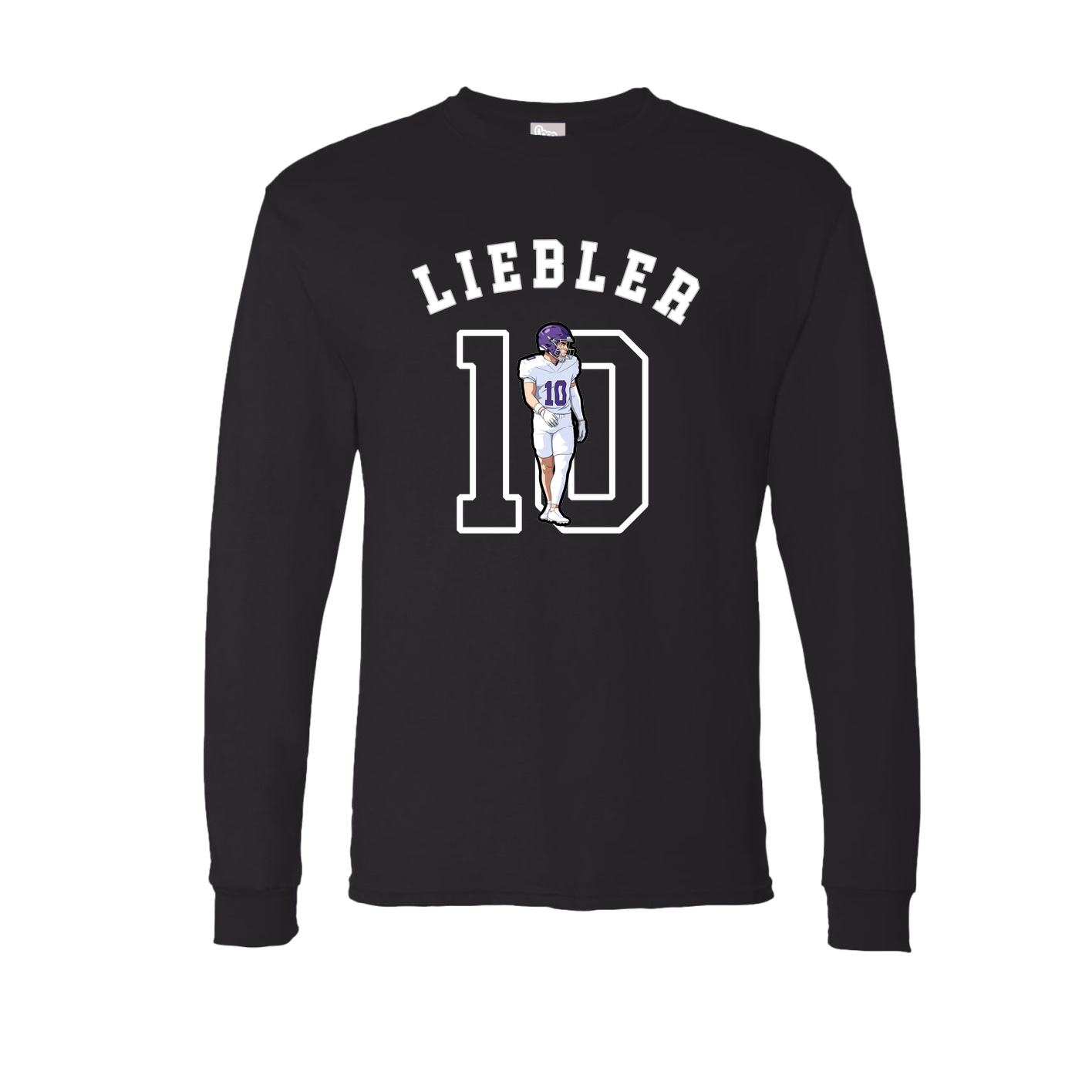 Long Sleeve Tee — Shirsey Arch in Black