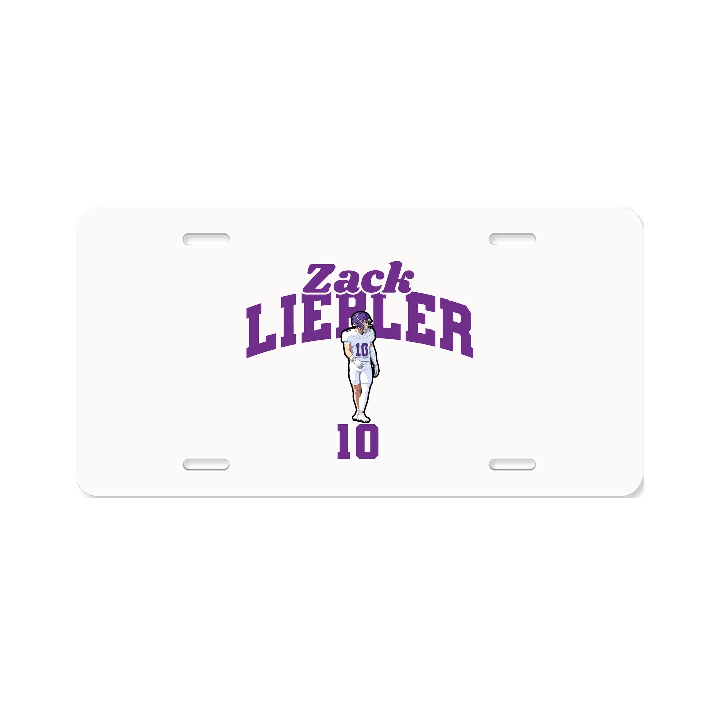 License Plate — Signature Arch in Classic