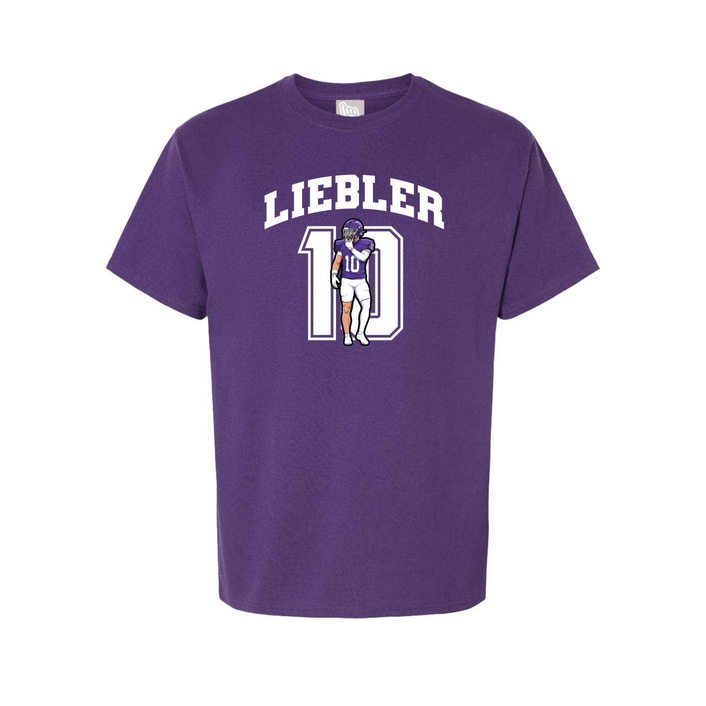 Tee — Number in Purple