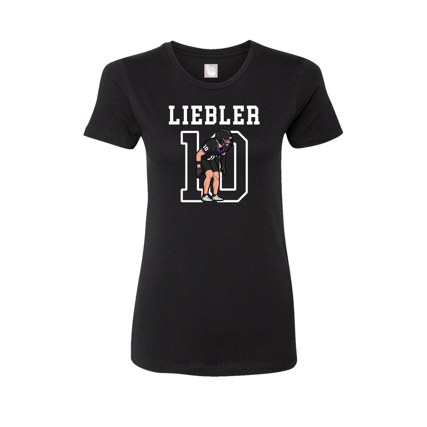 Fitted Women's Tee — Shirsey in Black