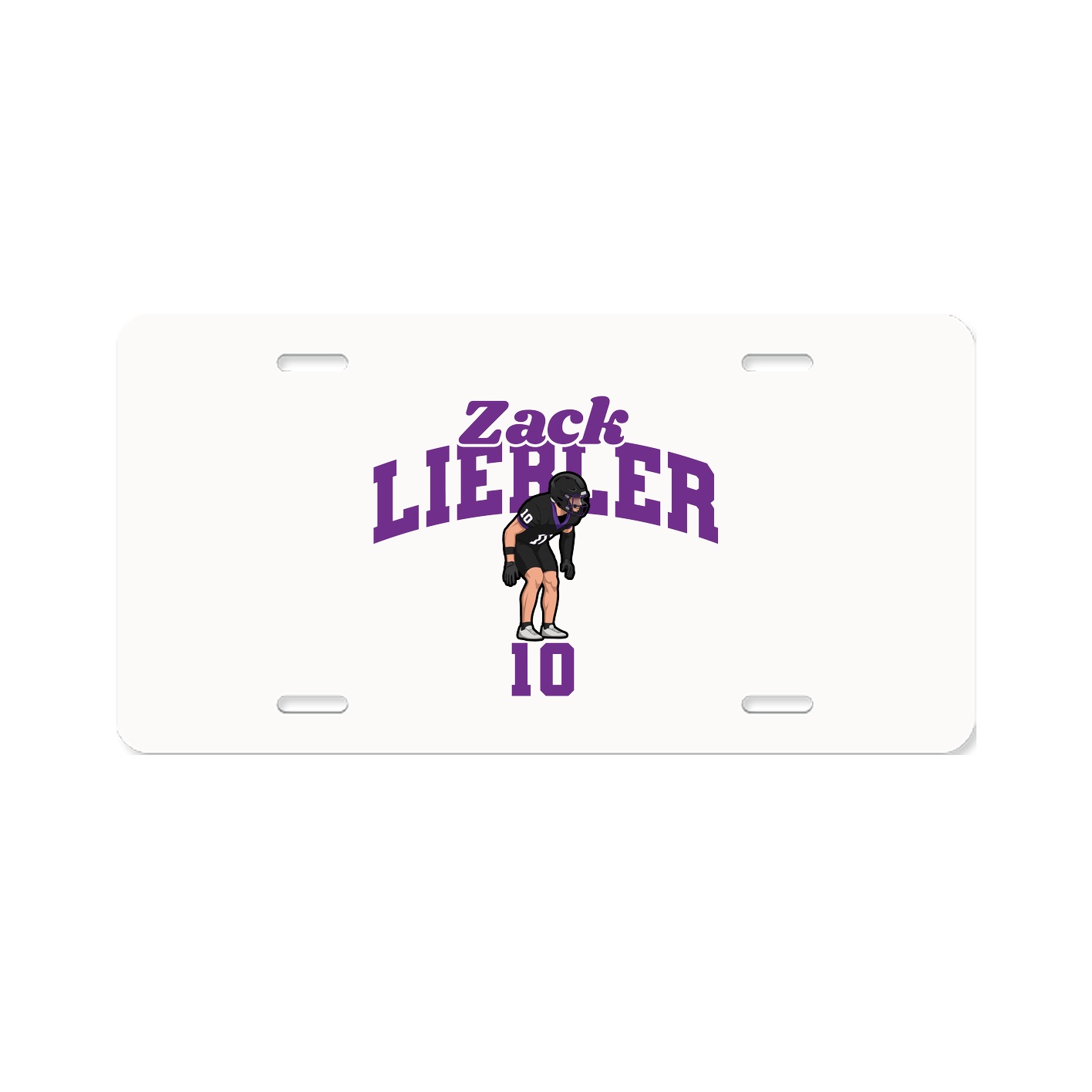 License Plate — Signature Arch in Classic