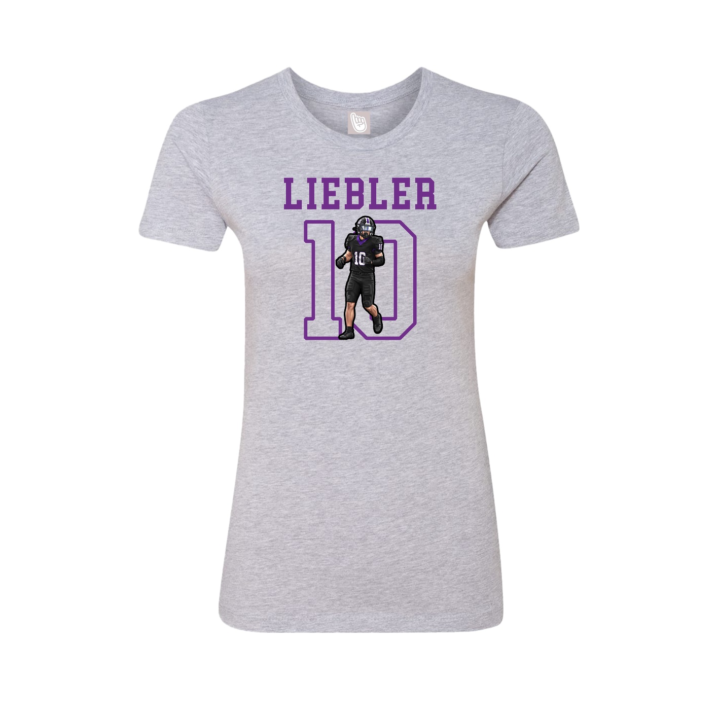 Fitted Women's Tee — Shirsey in Grey