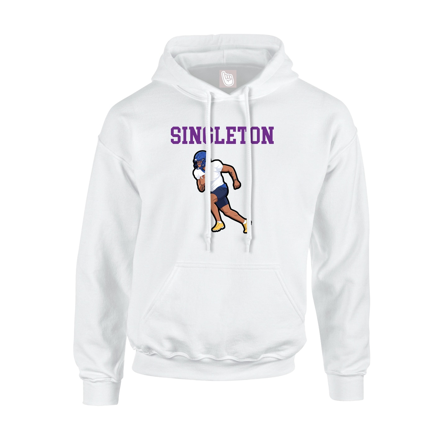 Hoodie — Shirsey in White