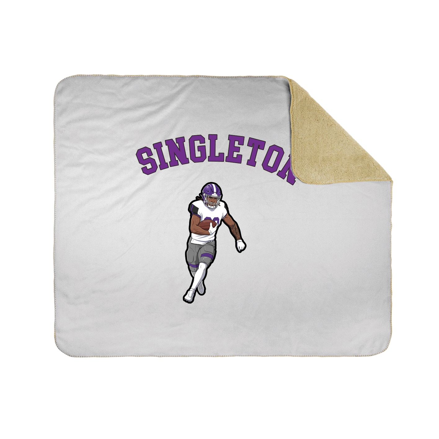 Throw Blanket — Shirsey Arch in White