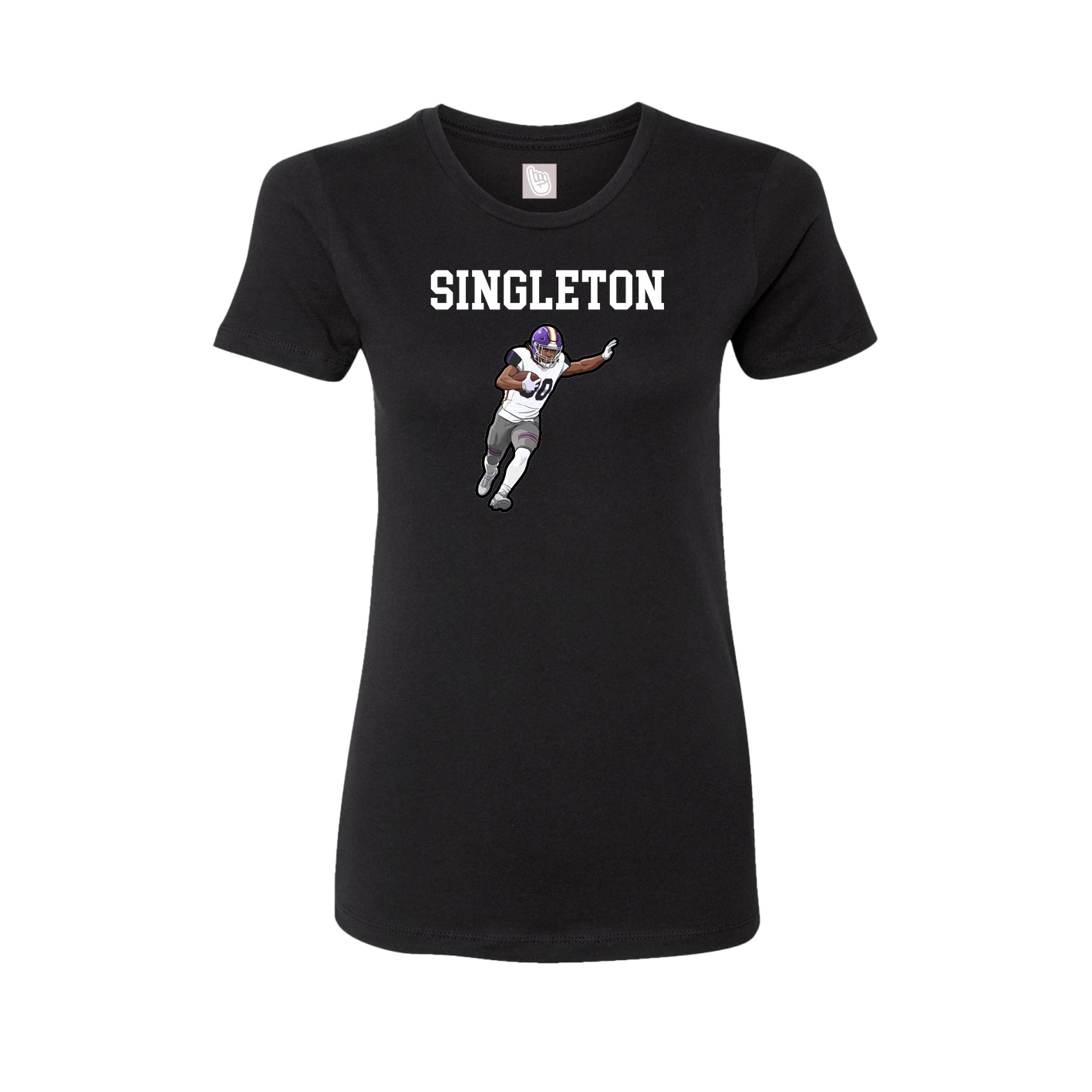 Fitted Women's Tee — Shirsey in Black