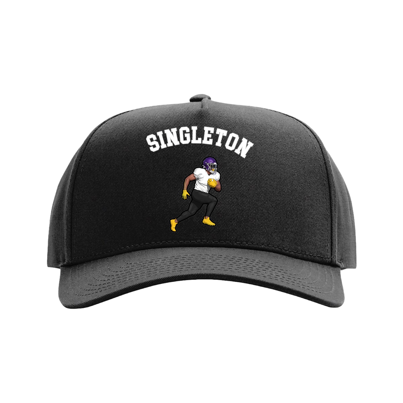 Full Fabric Five-Panel Champ Cap