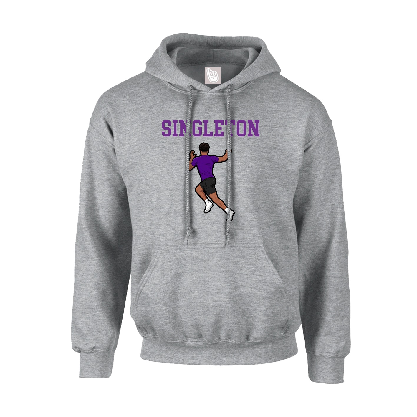 Hoodie — Shirsey in Grey