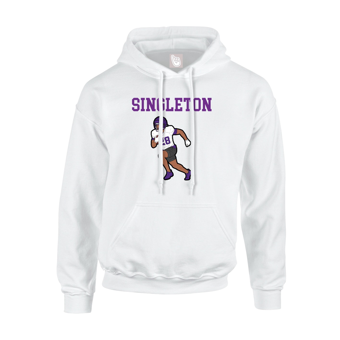Hoodie — Shirsey in White