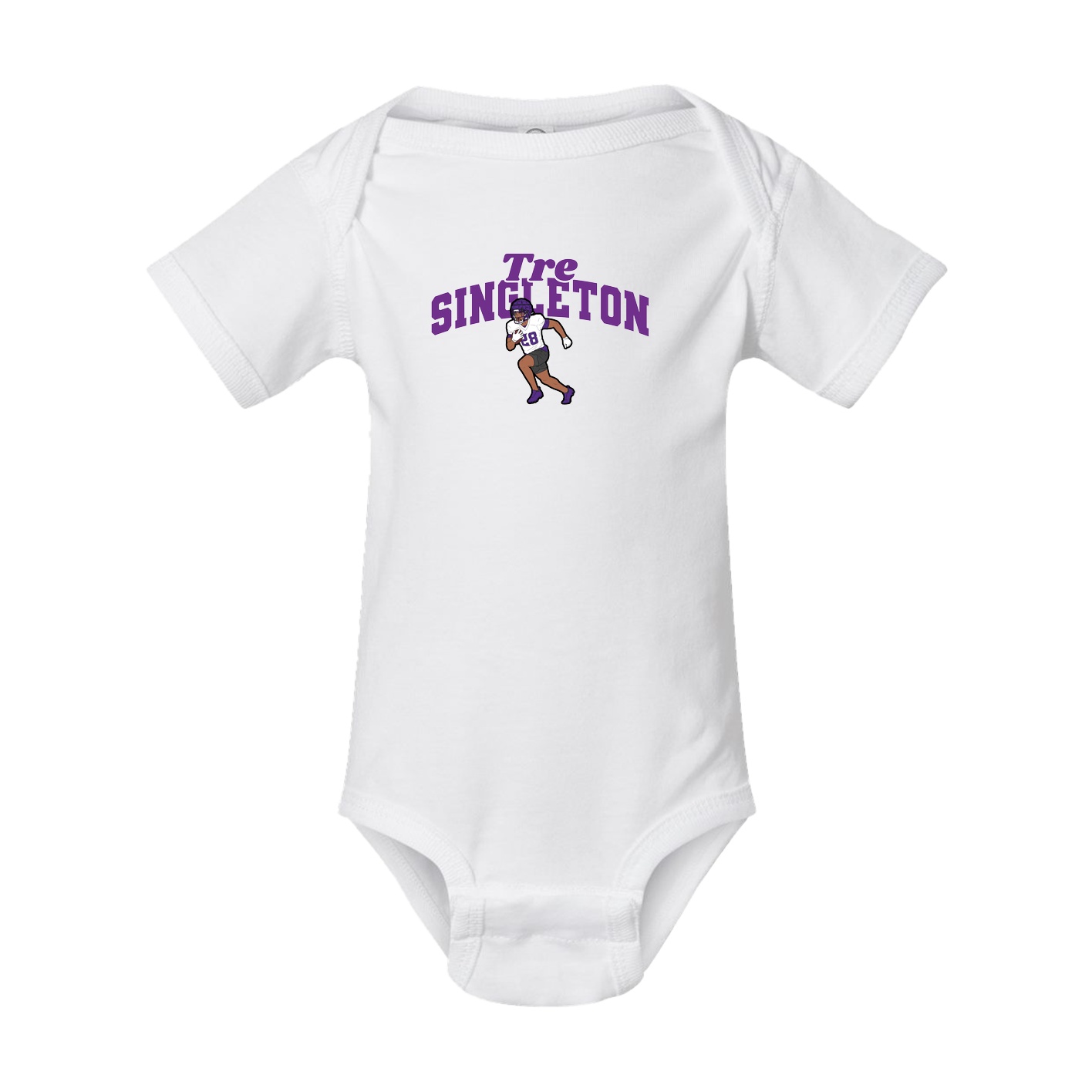 Baby Onesie — Signature Arch in White