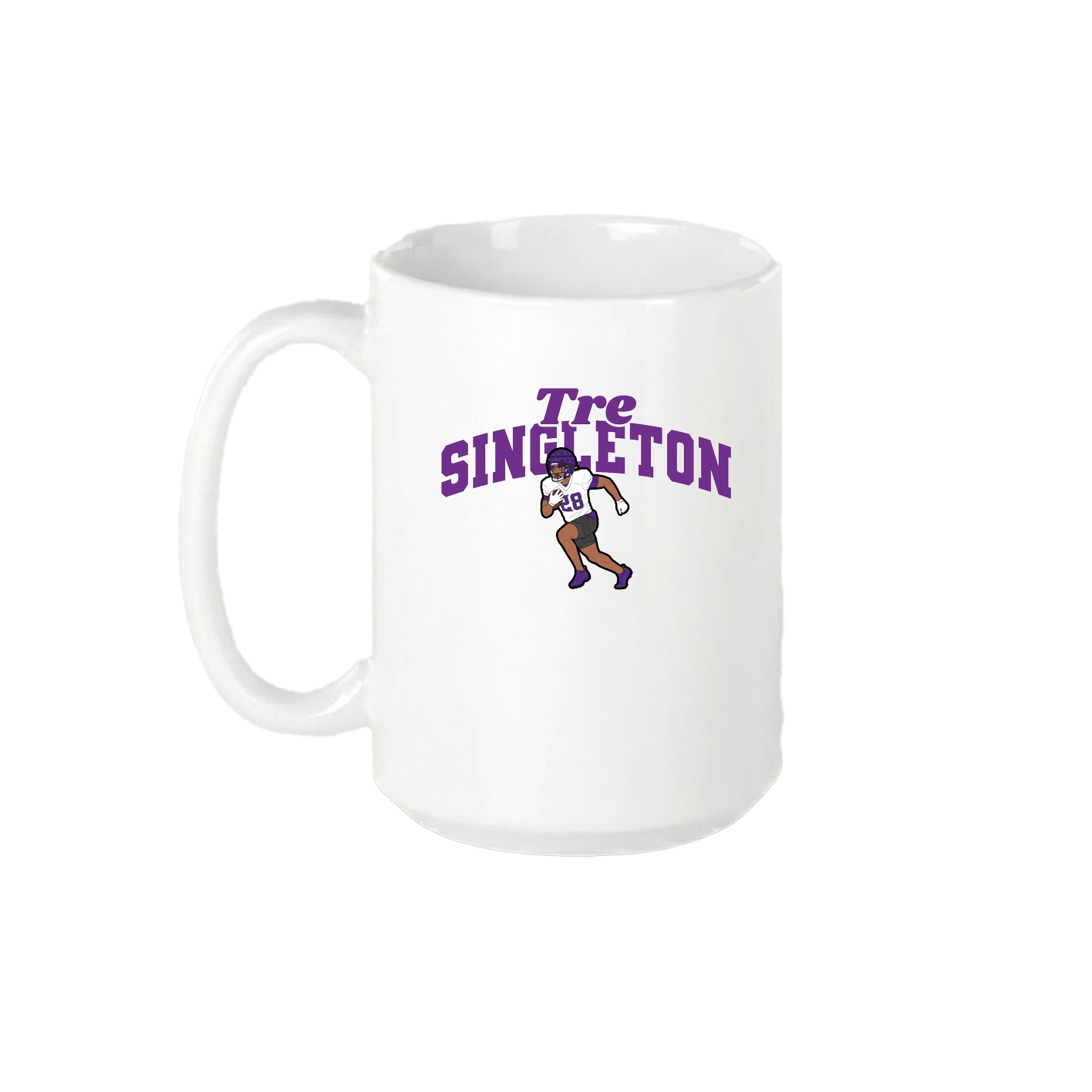 15oz Coffee Mug — Signature Arch in White