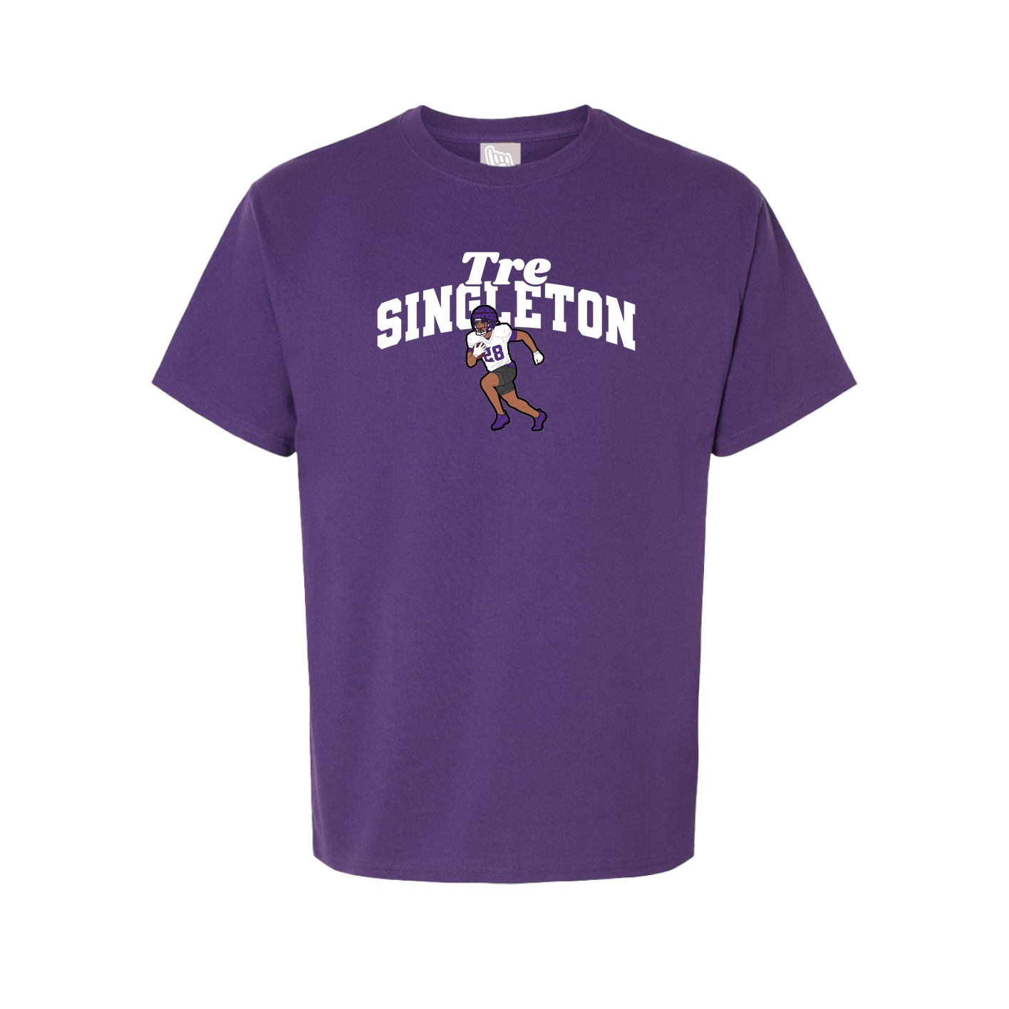 Youth Tee — Signature Arch in Purple