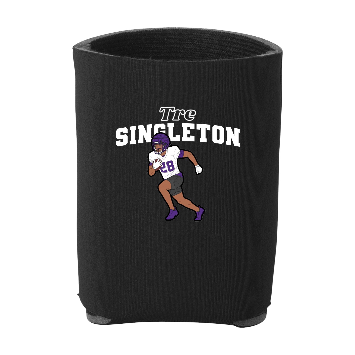 Can Holder — Name Arch in Black
