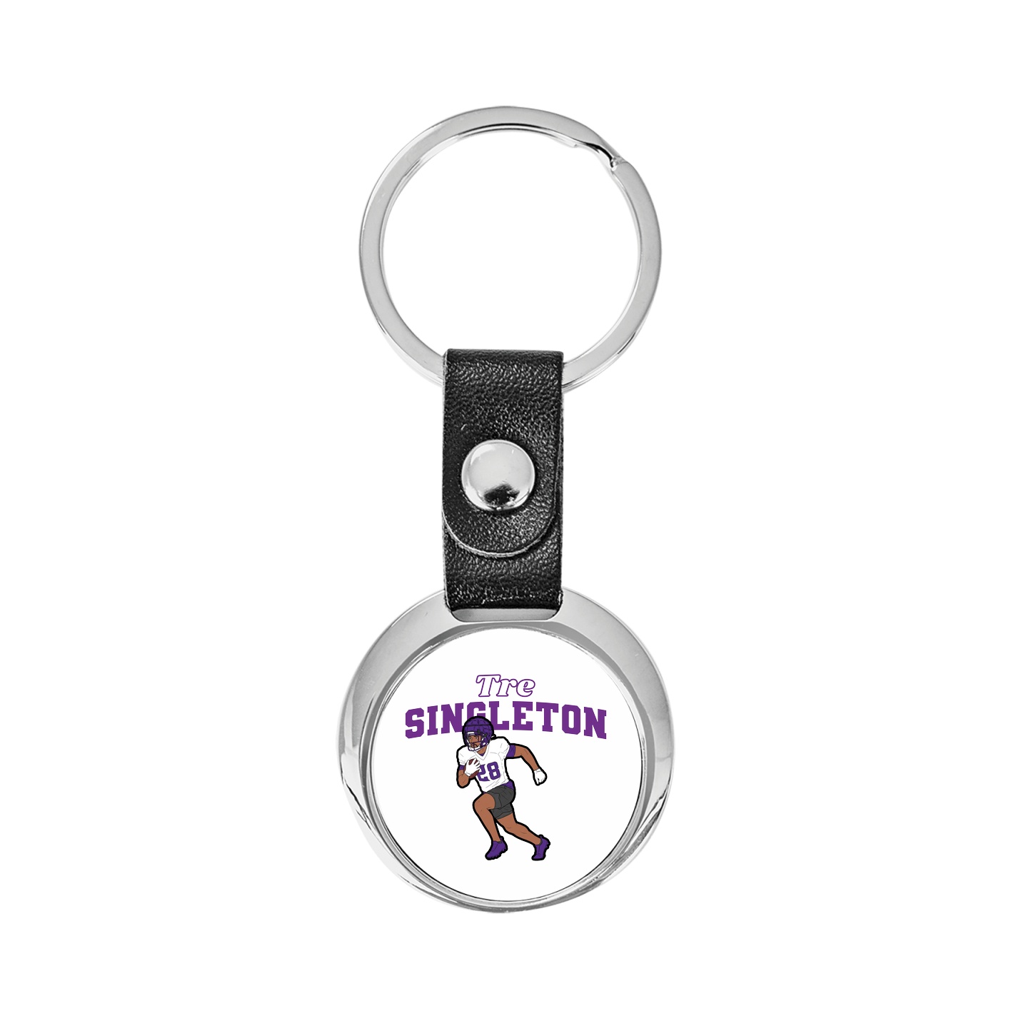 Key Chain — Name Arch in Classic