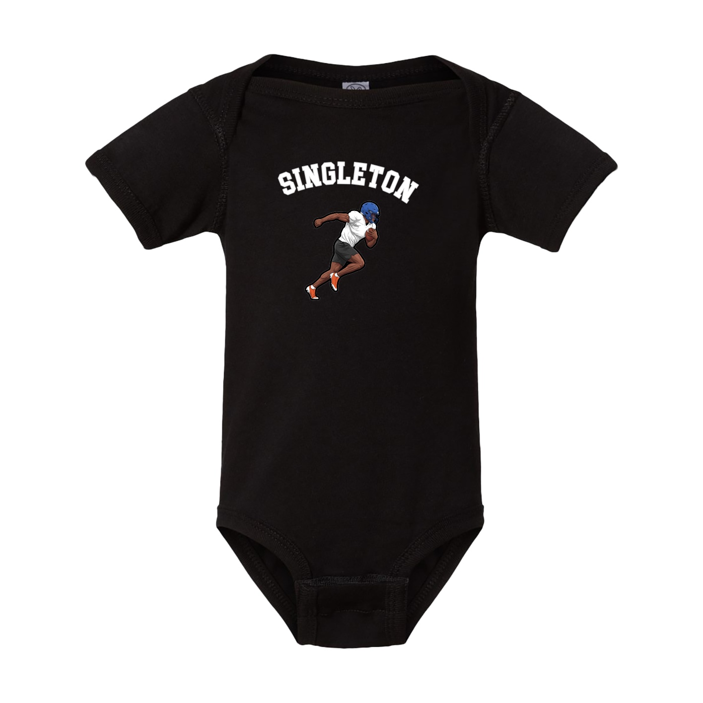 Baby Onesie — Shirsey Arch in Black