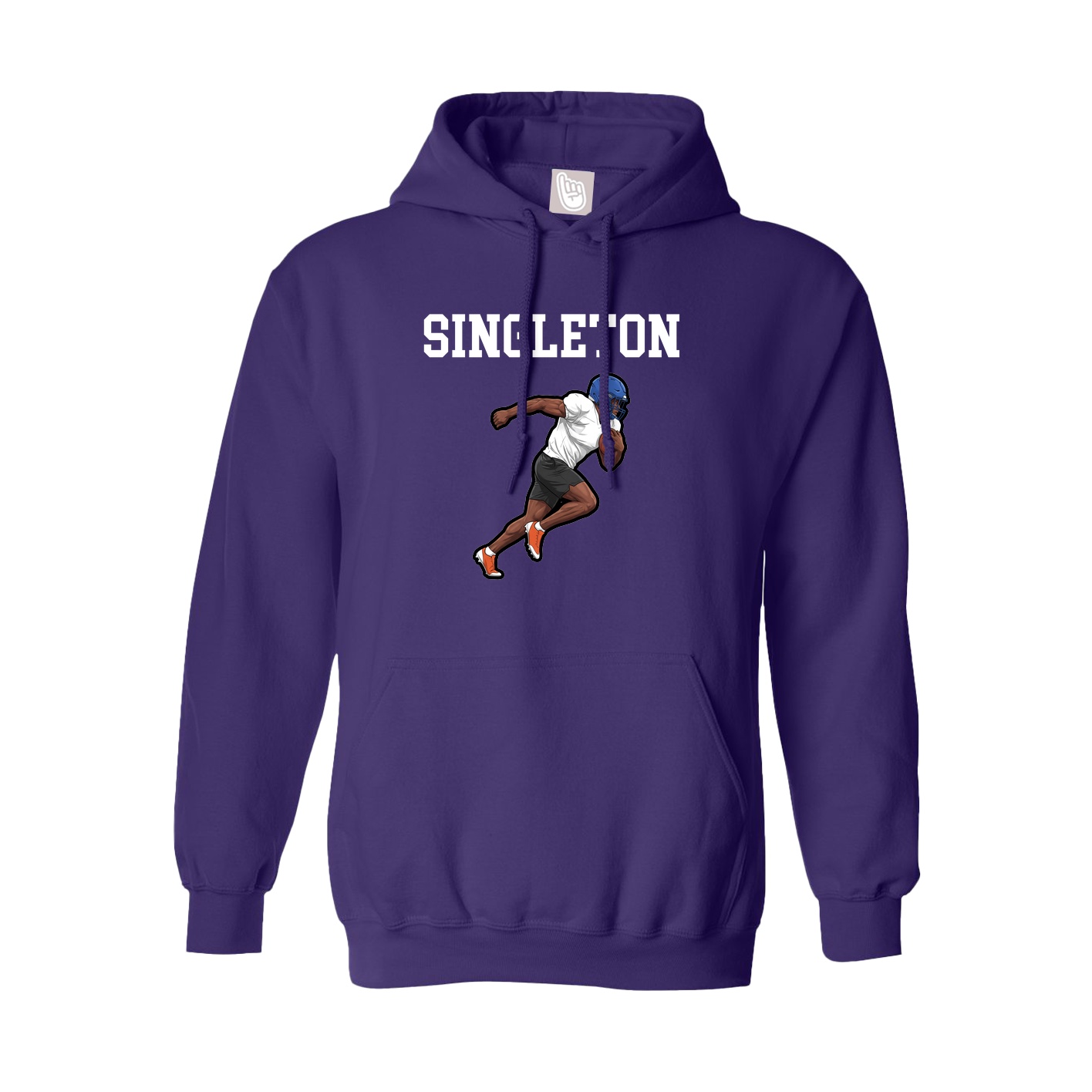 Hoodie — Shirsey in Purple