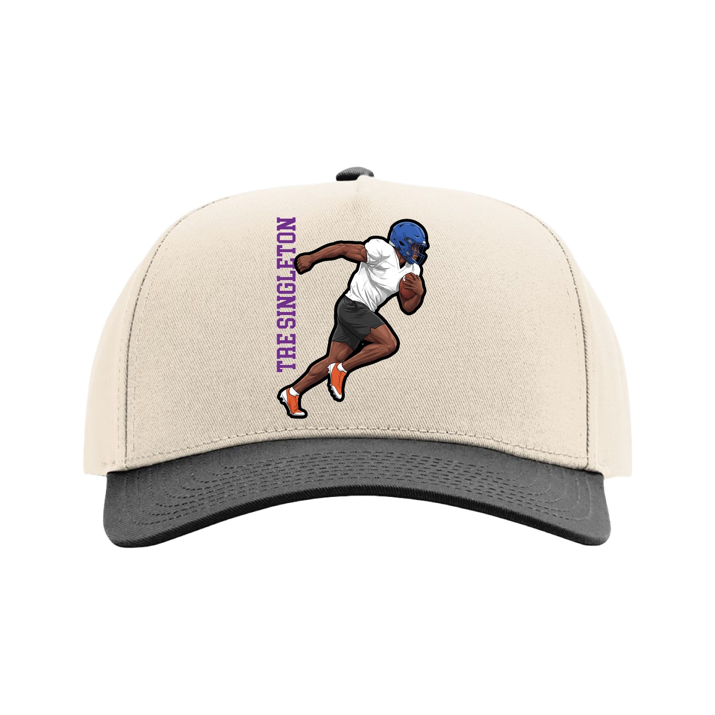 Full Fabric Five-Panel Champ Cap