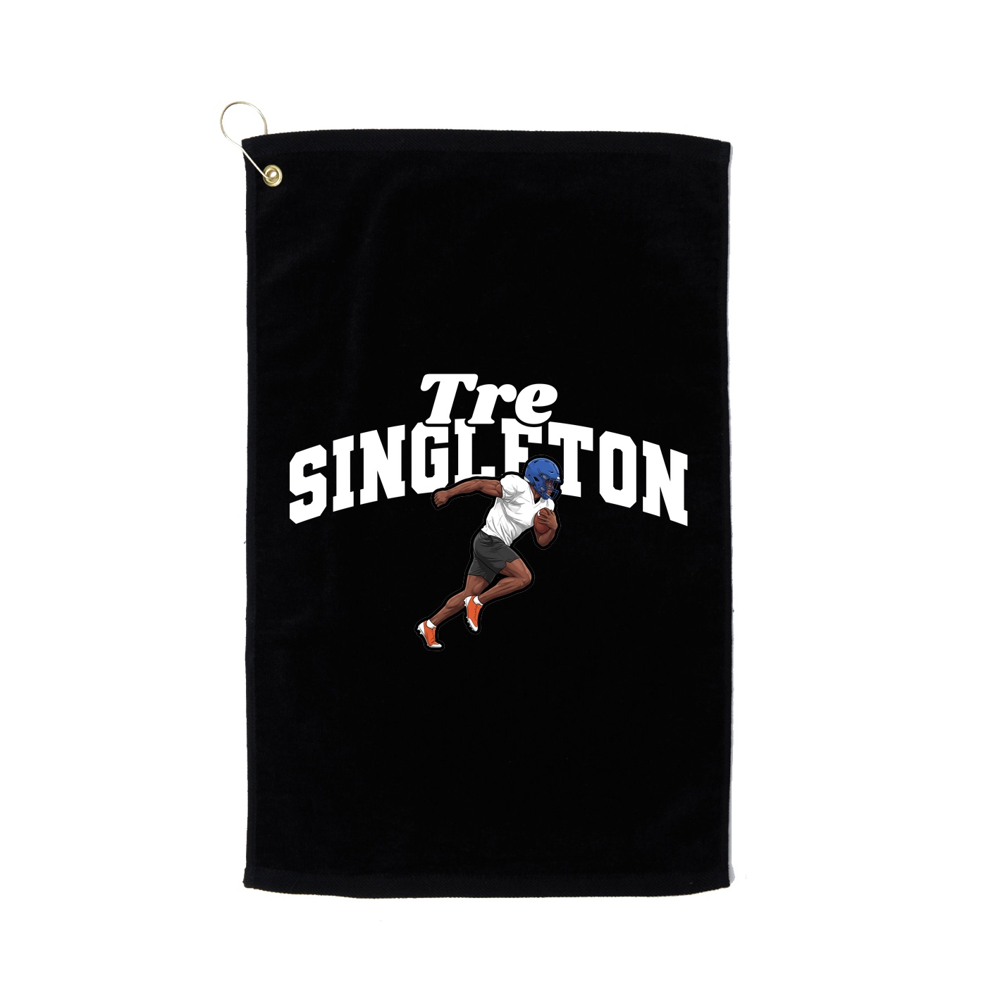 Golf Towel — Signature Arch in Black