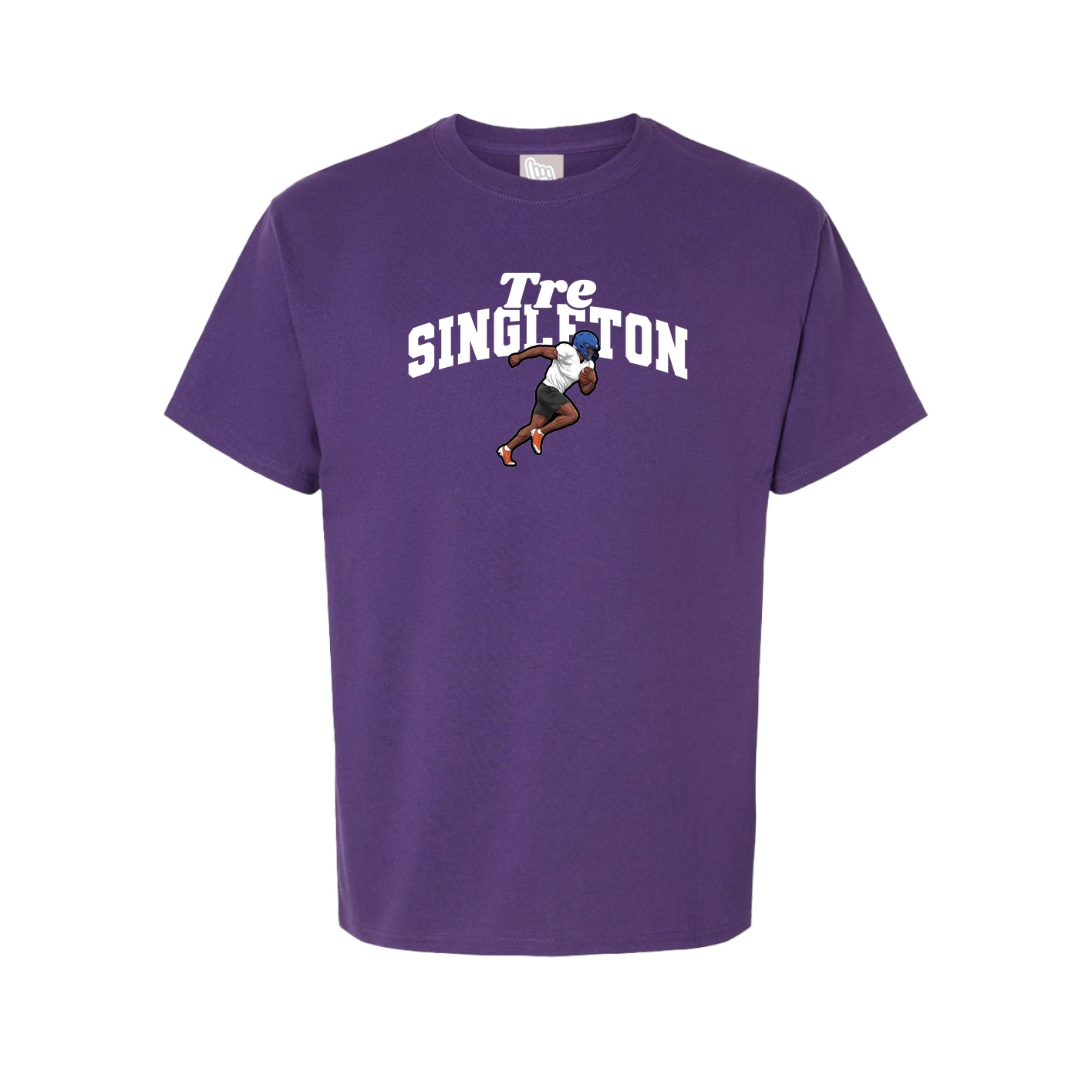 Tee — Signature Arch in Purple