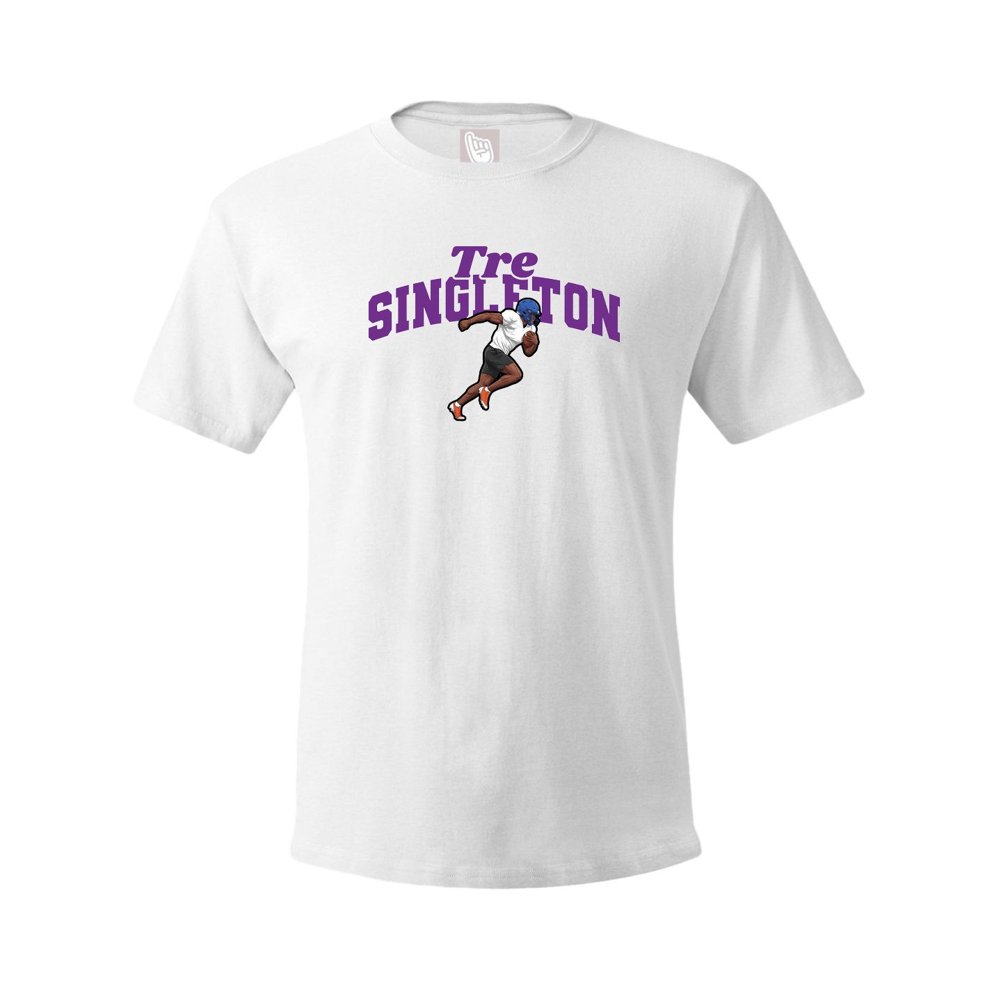 Youth Tee — Signature Arch in White