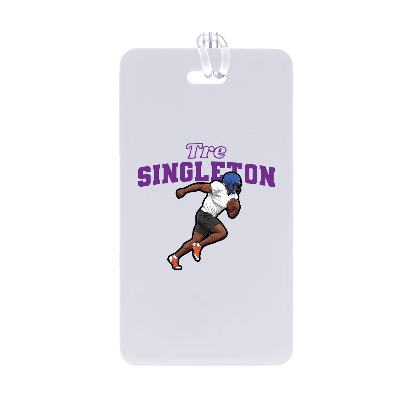Bag Tag — Name Arch in Classic