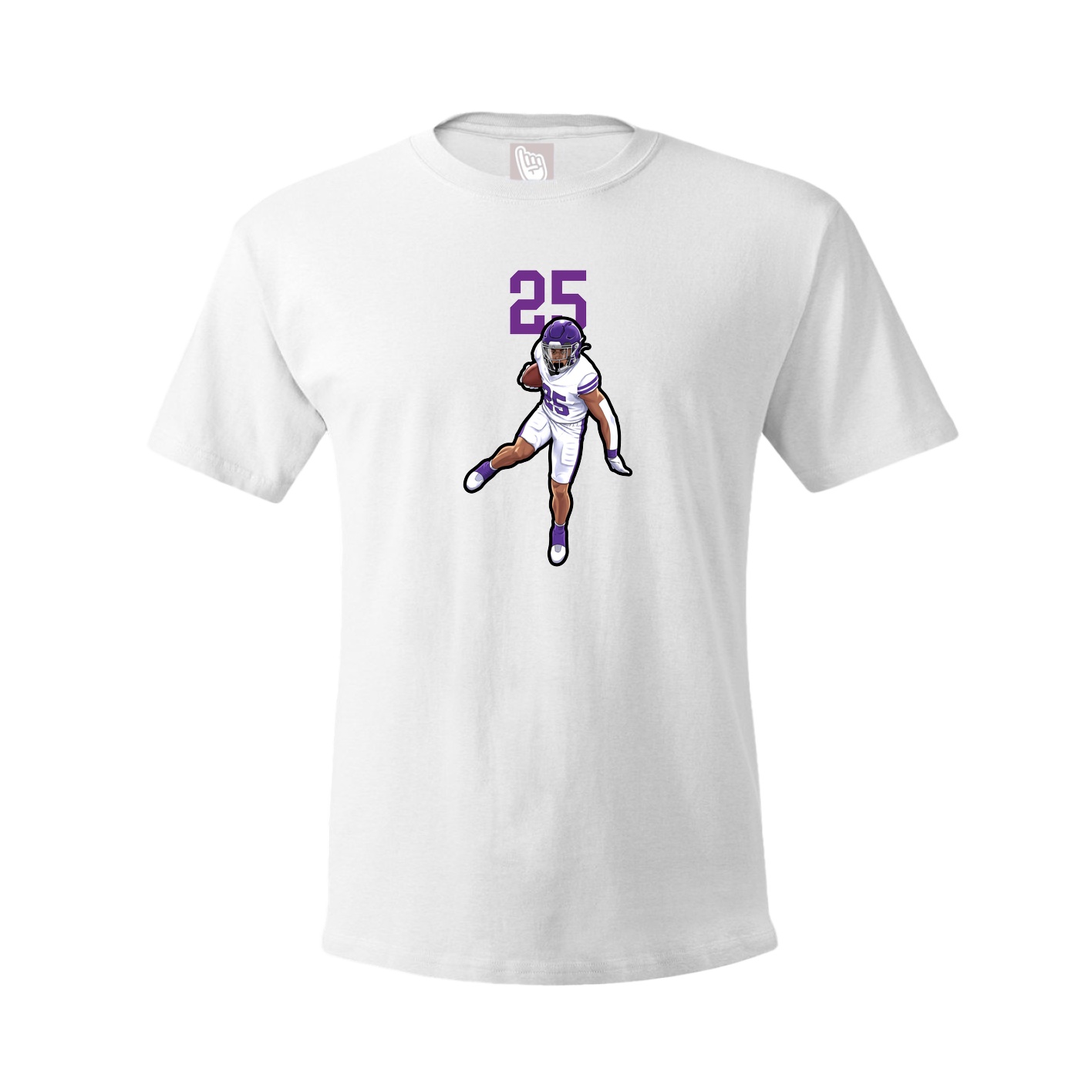 Tee — Number Top in White