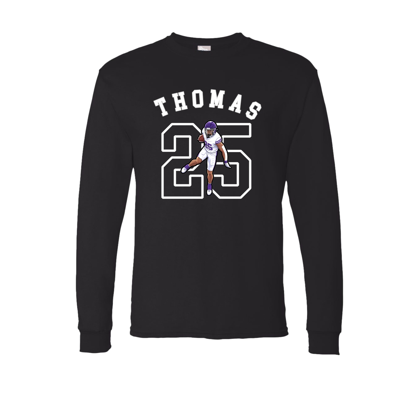 Long Sleeve Tee — Shirsey Arch in Black