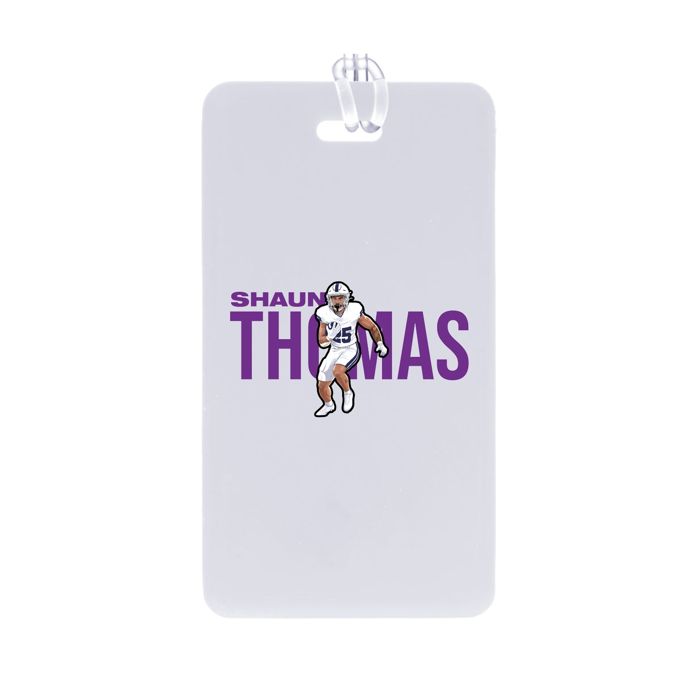 Bag Tag — Player Name in Classic
