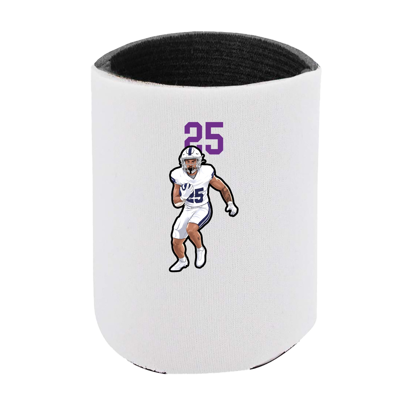 Can Holder — Number Top in White