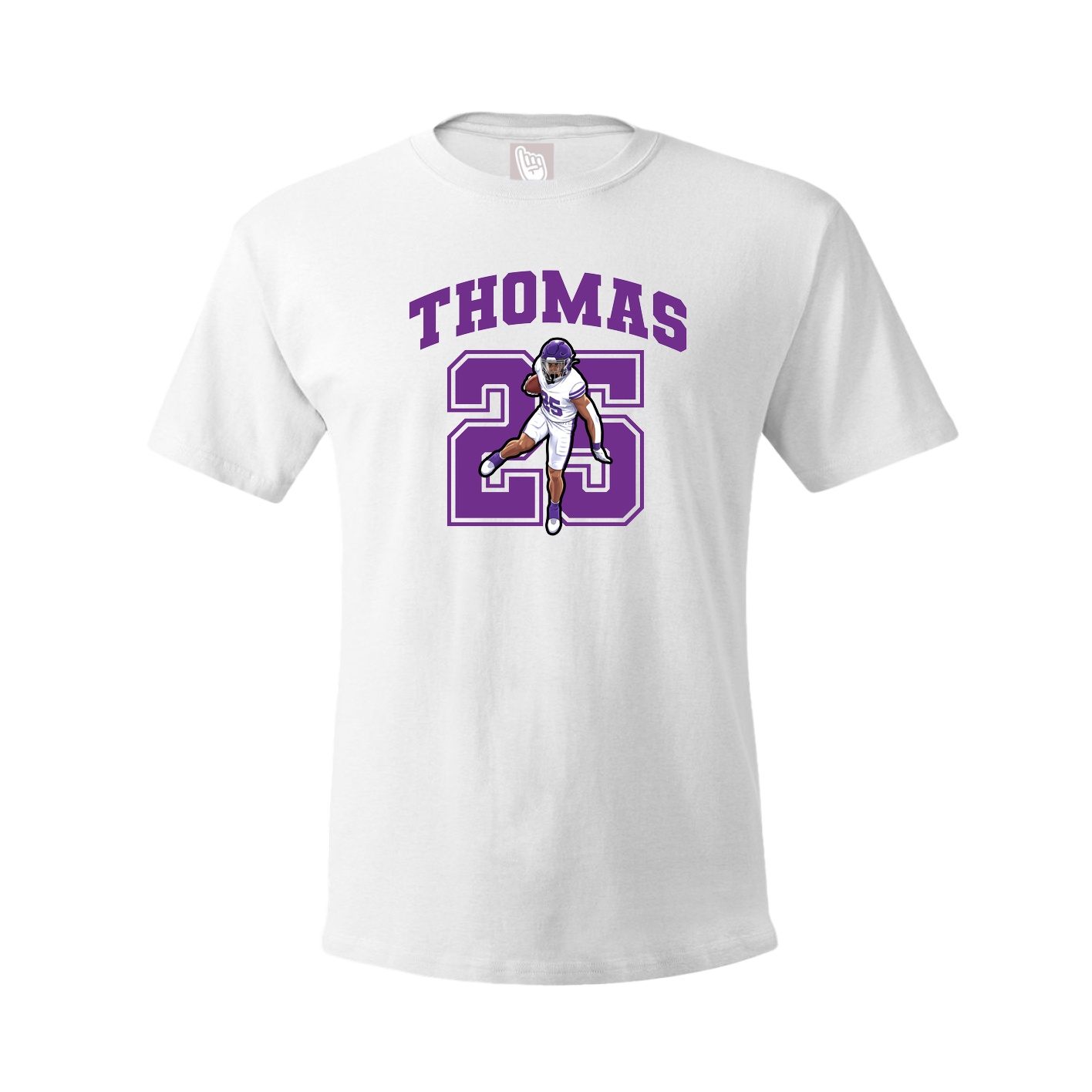 Tee — Number in White