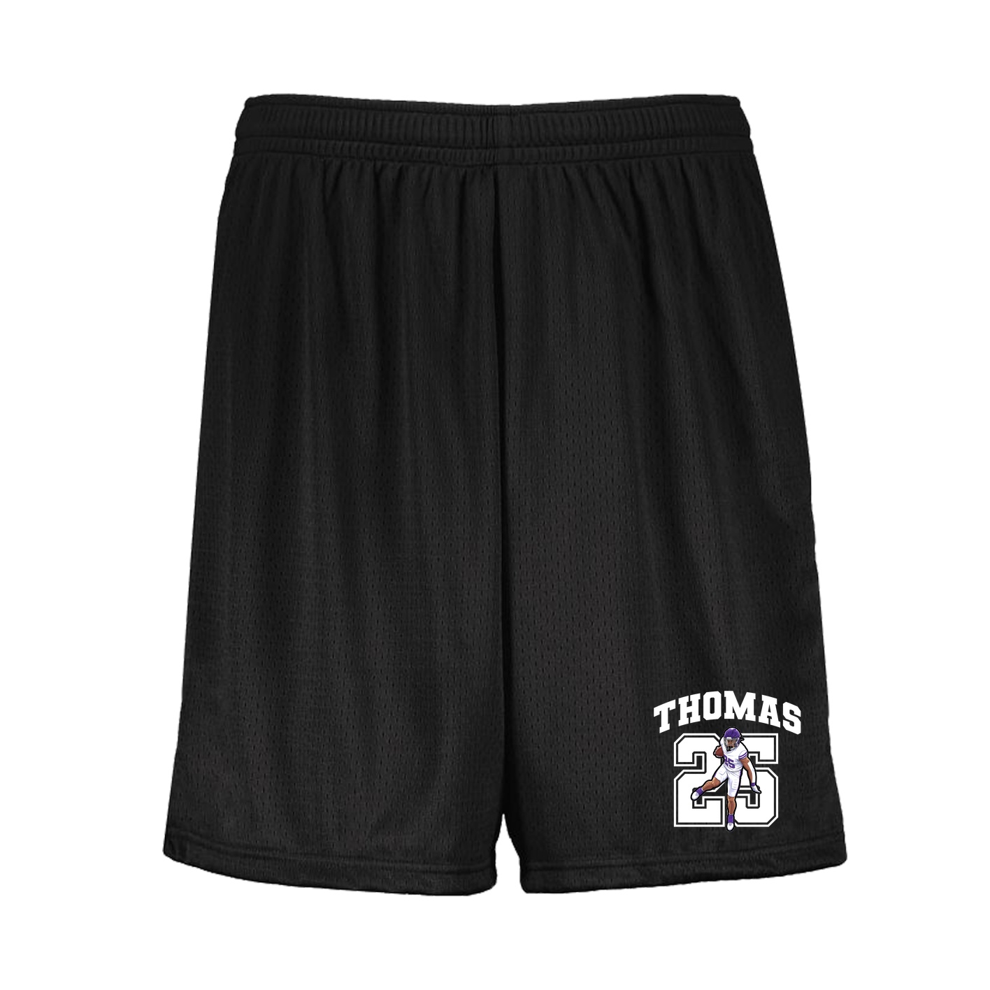 Shorts — Number in Black