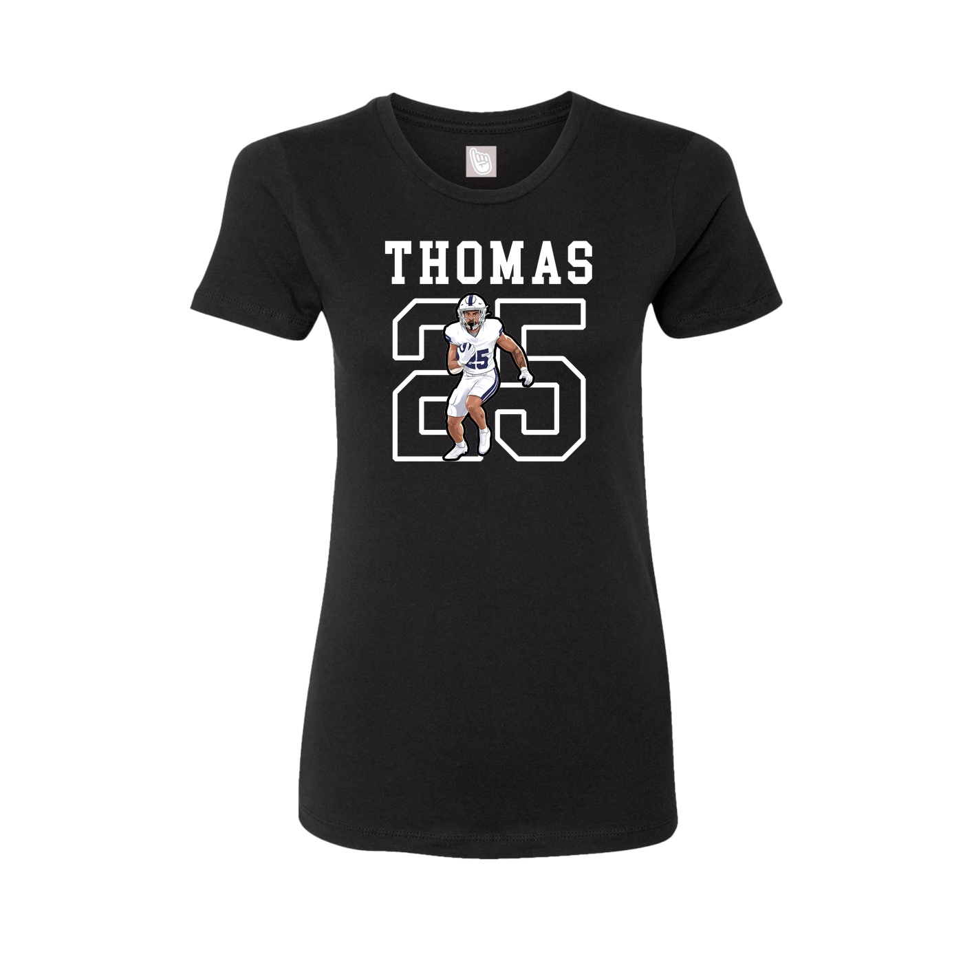 Fitted Women's Tee — Shirsey in Black