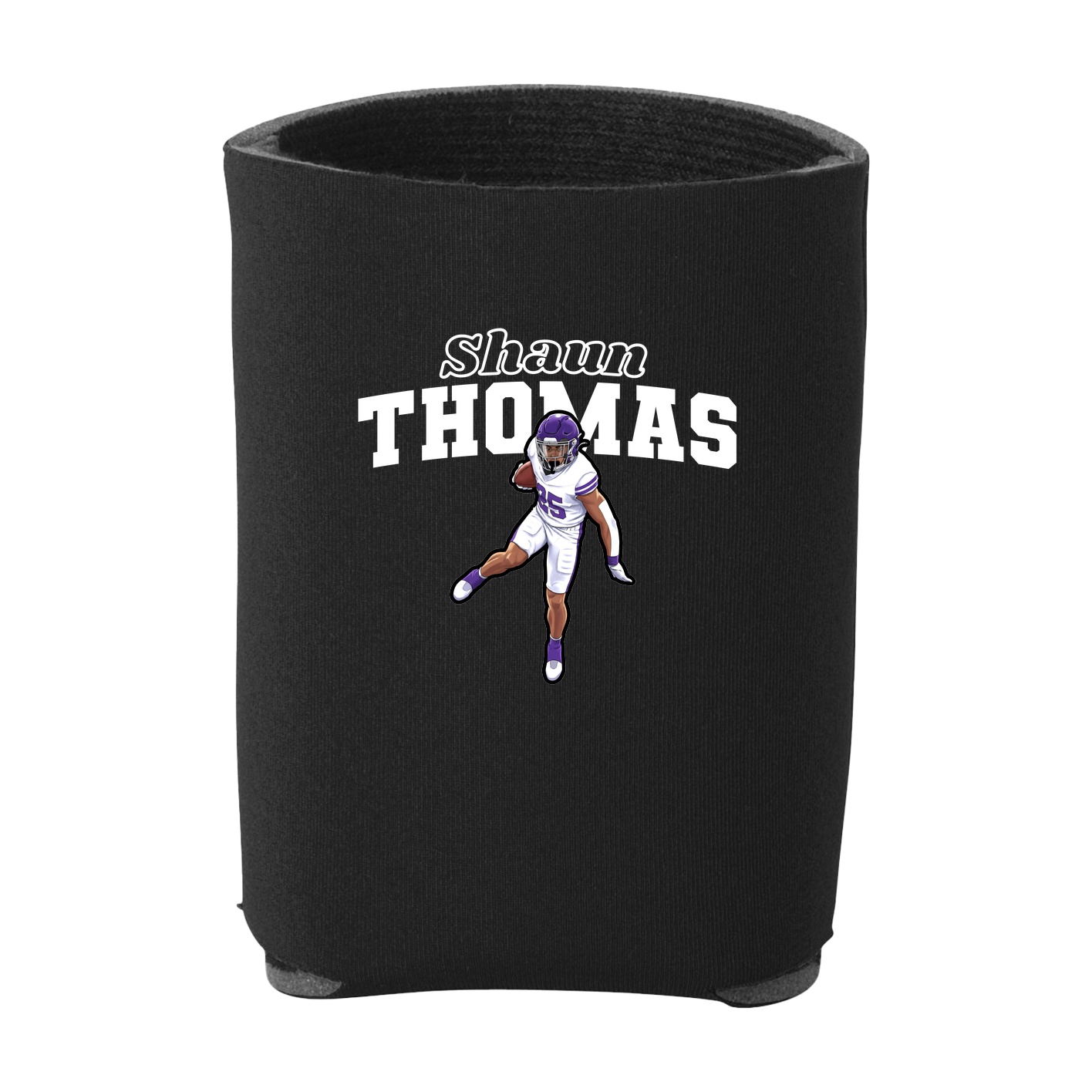 Can Holder — Name Arch in Black