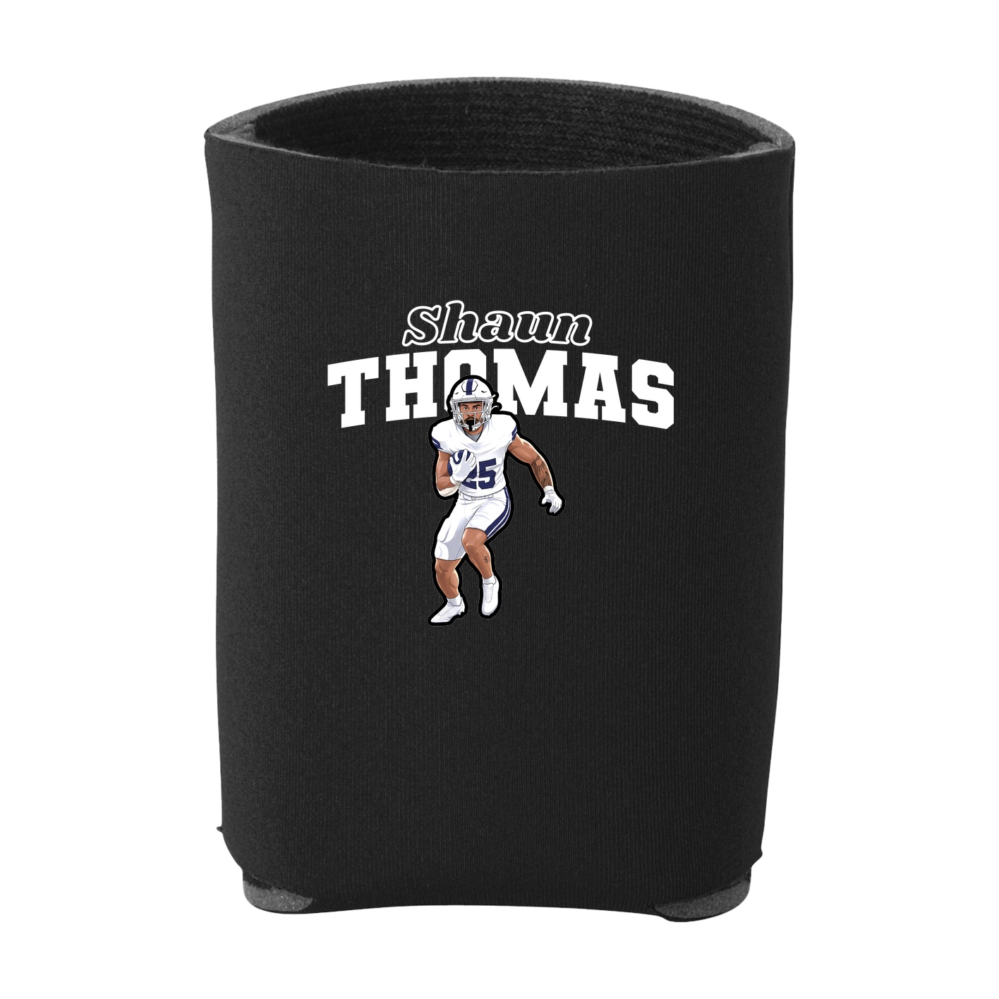 Can Holder — Name Arch in Black