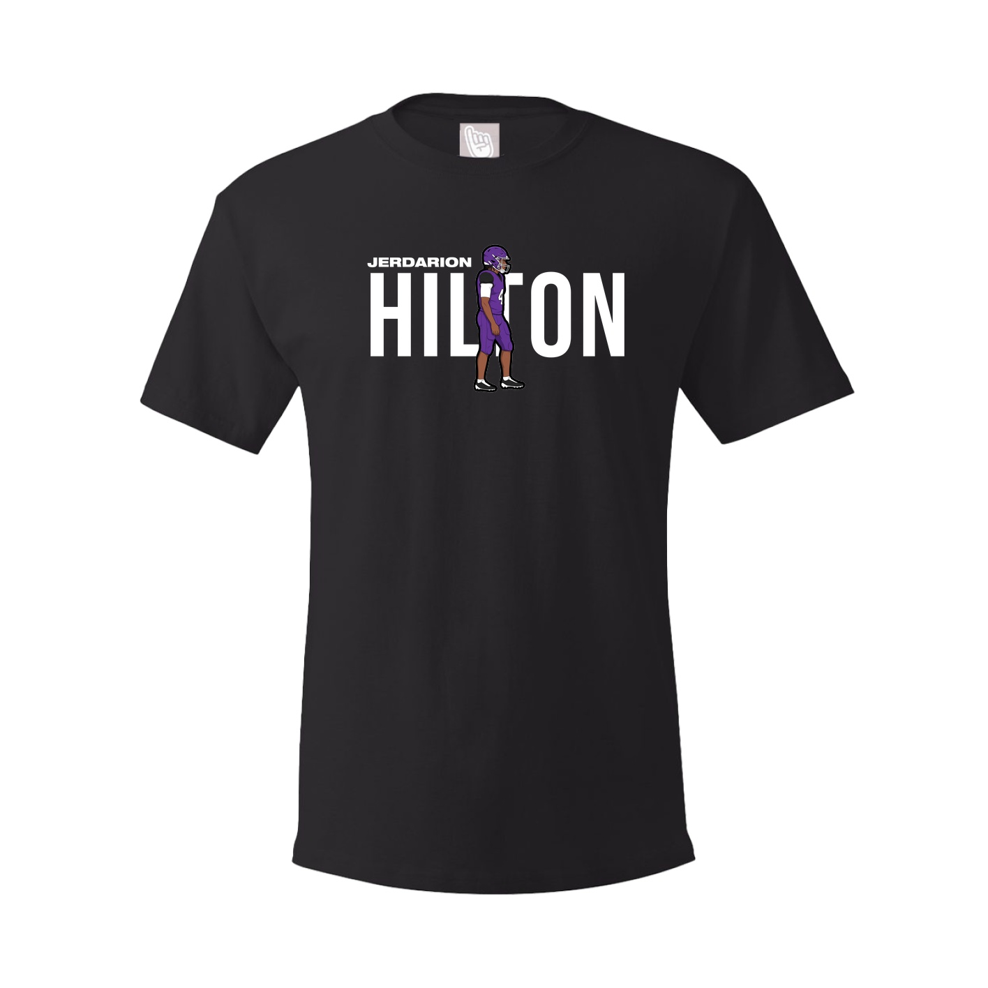 Youth Tee — Player Name in Black
