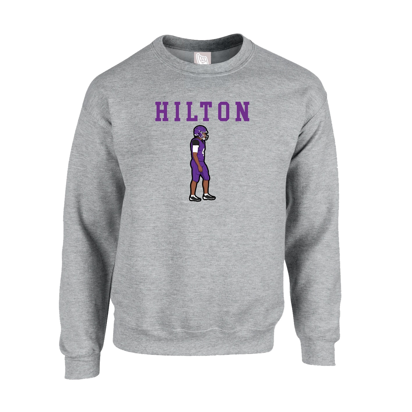 Fleece Crew — Shirsey in Grey