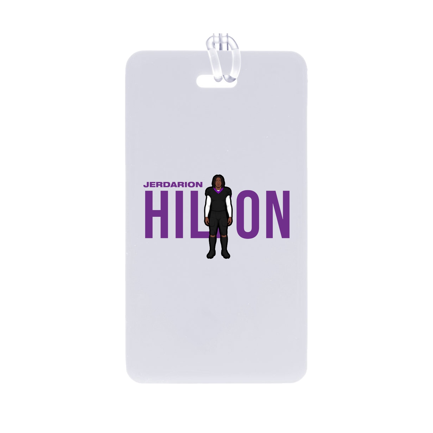 Bag Tag — Player Name in Classic
