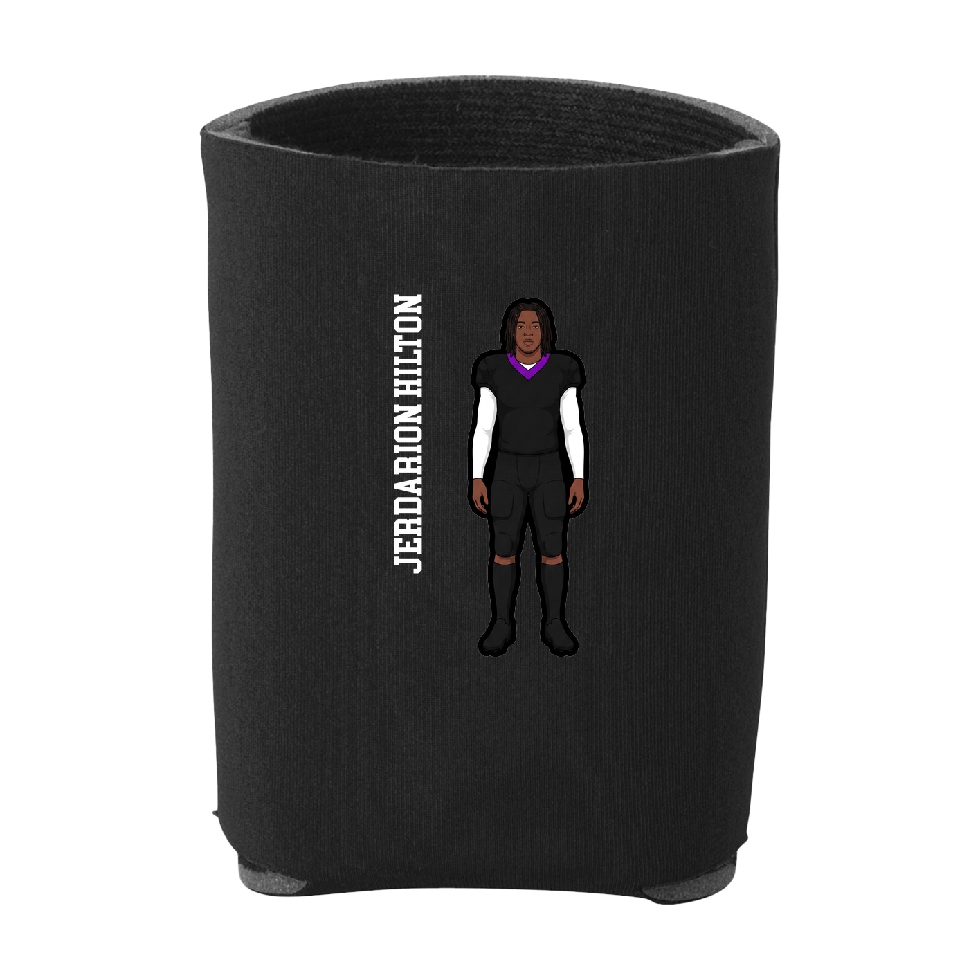 Can Holder — Name Vertical in Black