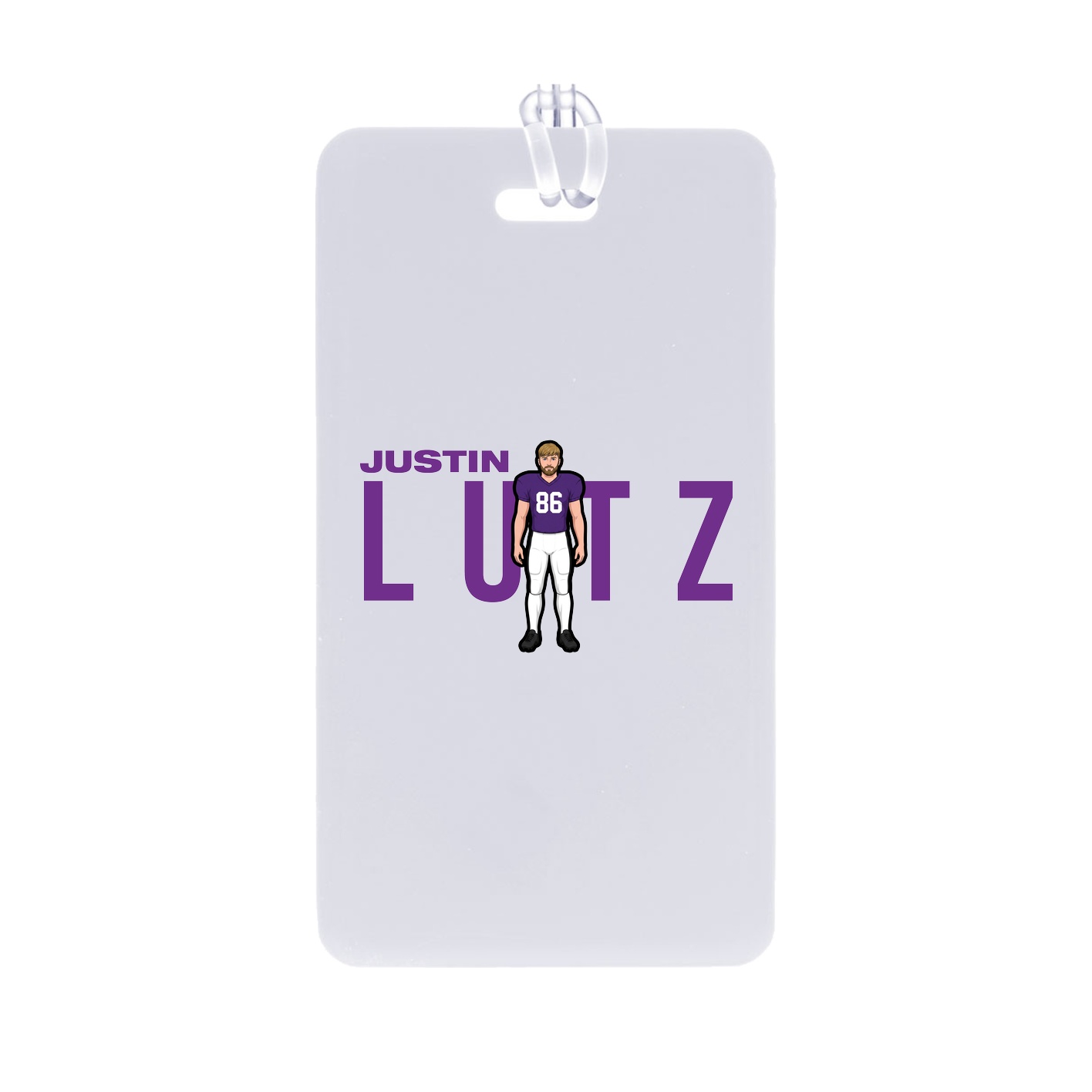 Bag Tag — Player Name in Classic