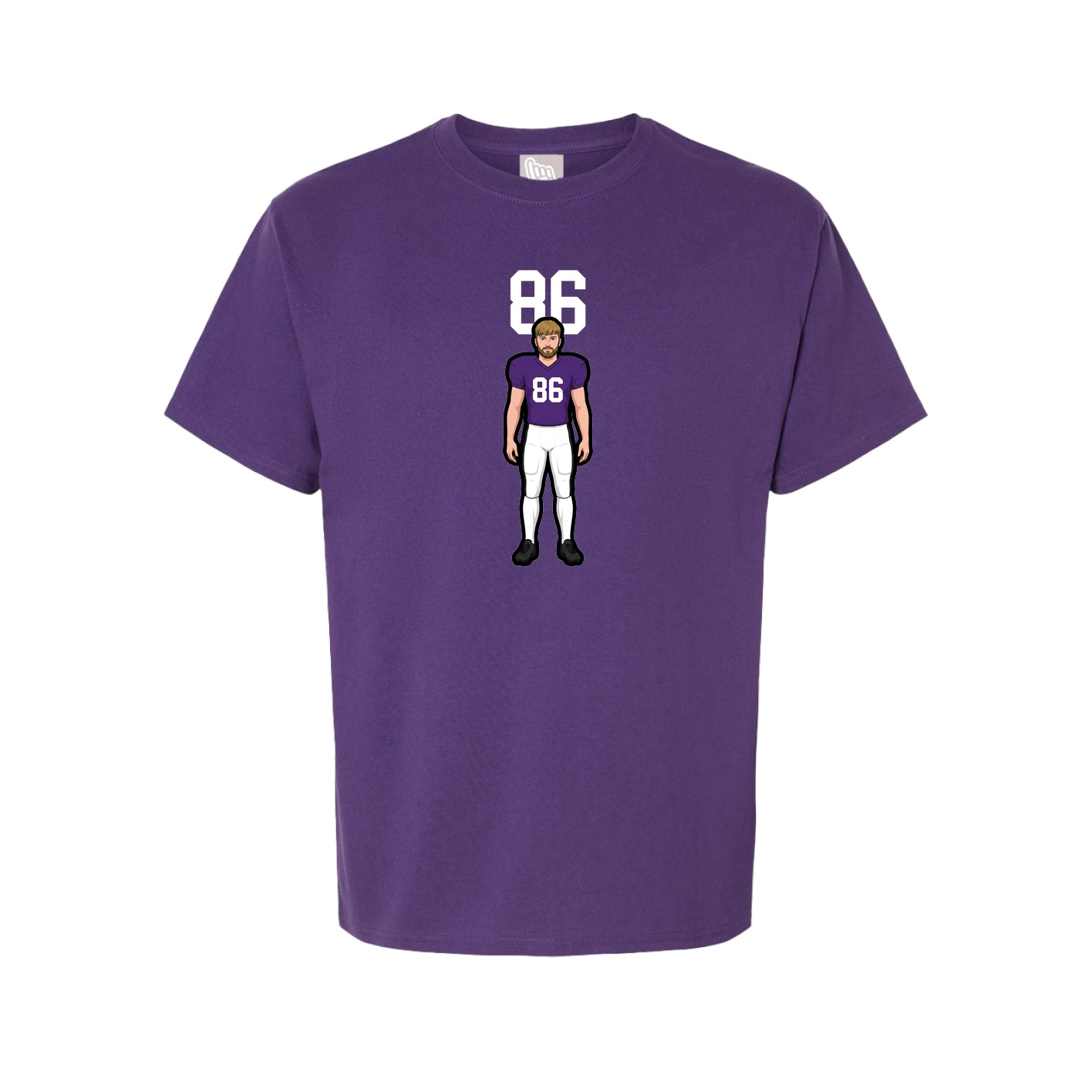 Tee — Number Top in Purple