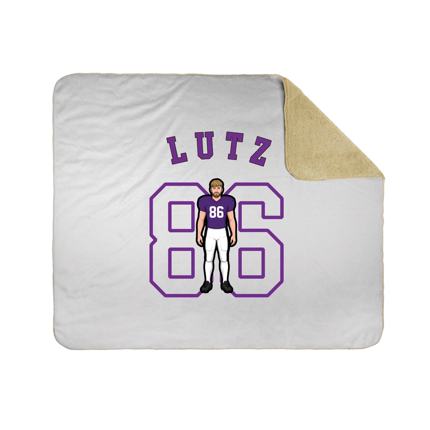 Throw Blanket — Shirsey Arch in White