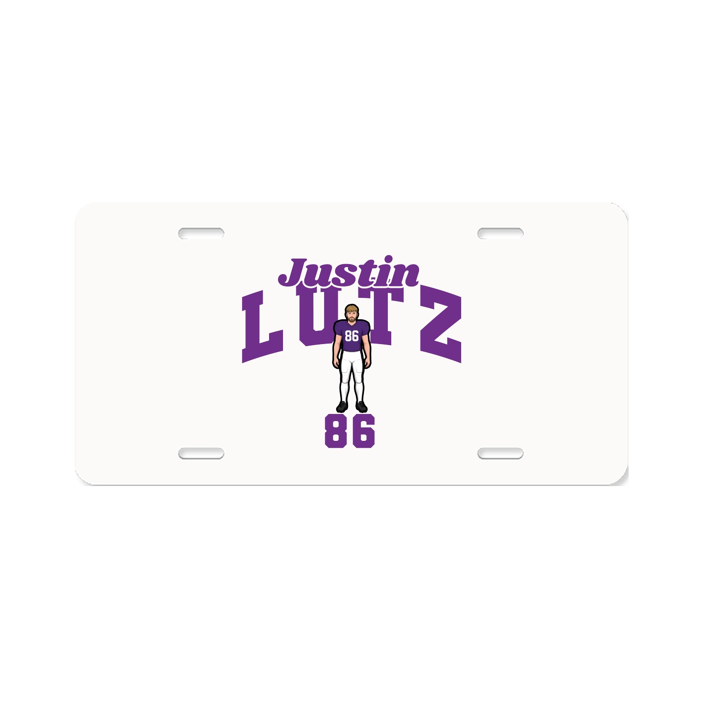 License Plate — Signature Arch in Classic