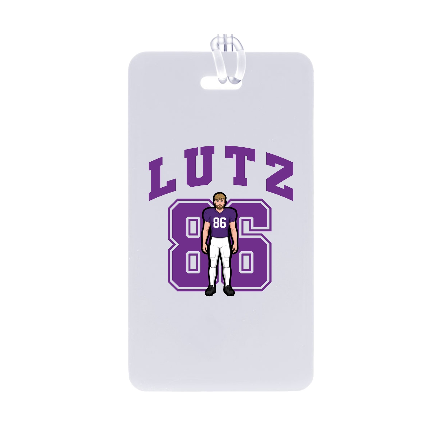 Bag Tag — Number in Classic