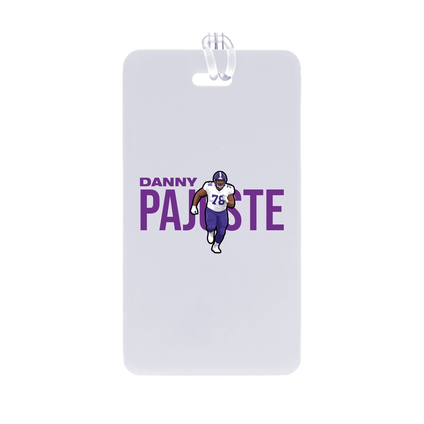 Bag Tag — Player Name in Classic