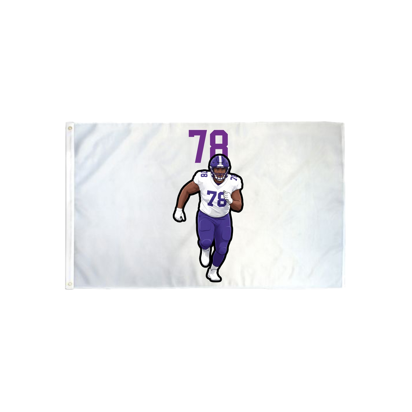 3x5 Flag — Number Top in Classic