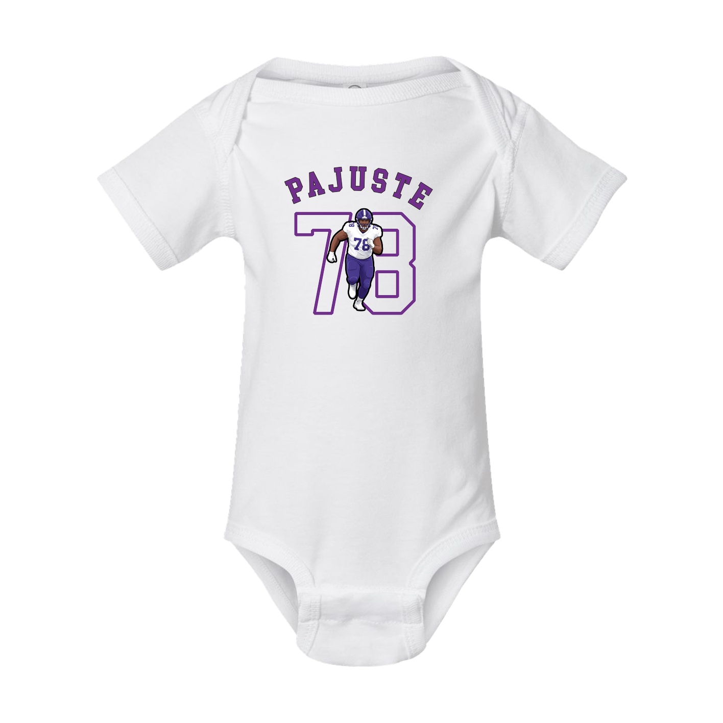 Baby Onesie — Shirsey Arch in White