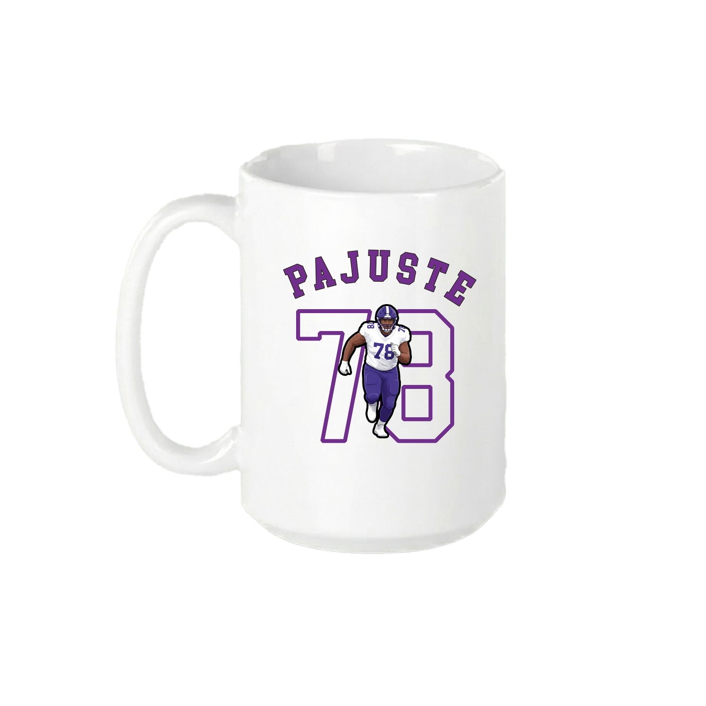 15oz Coffee Mug — Shirsey Arch in White