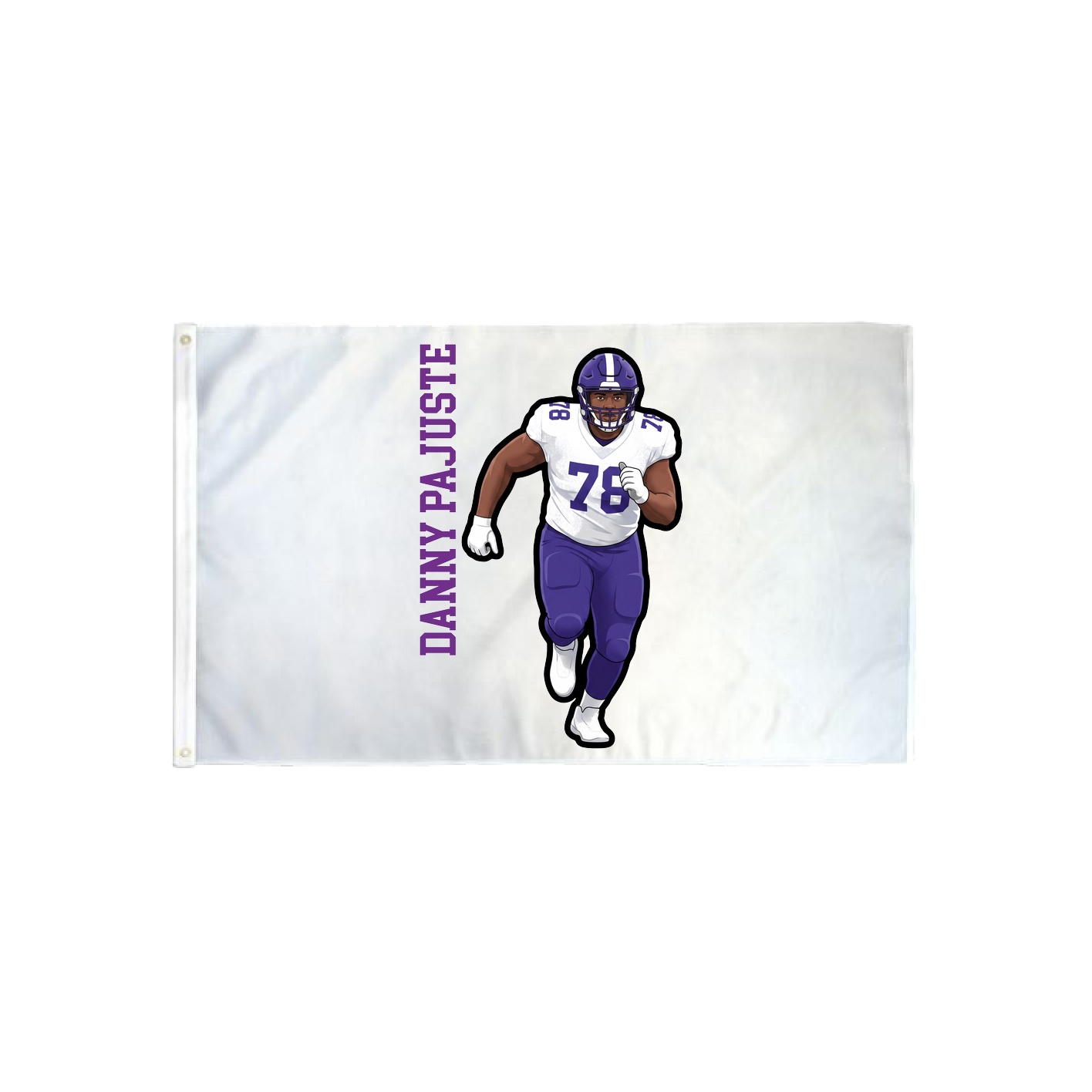 3x5 Flag — Name Vertical in Classic